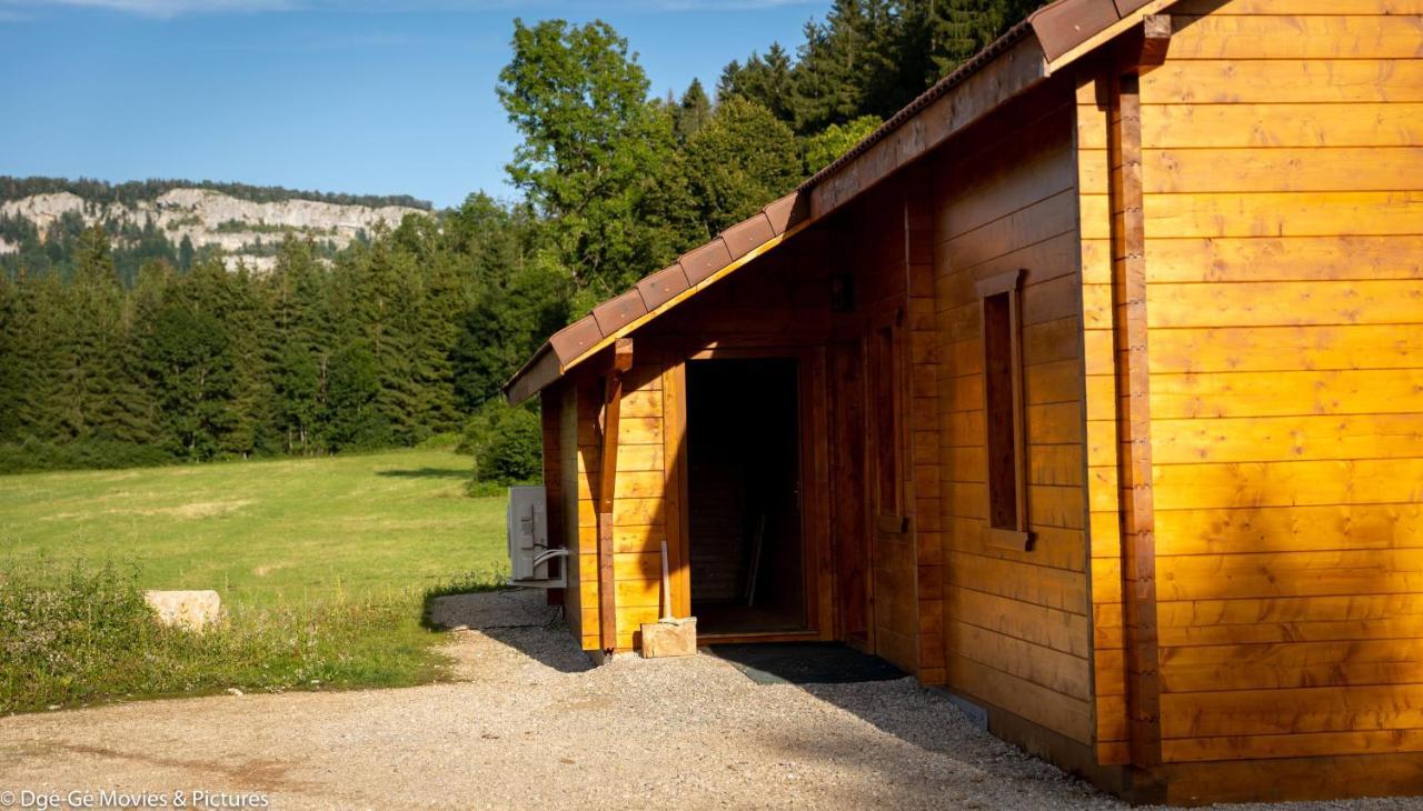 Les Jardins Du Herisson Chalet 2 Bonlieu Zewnętrze zdjęcie
