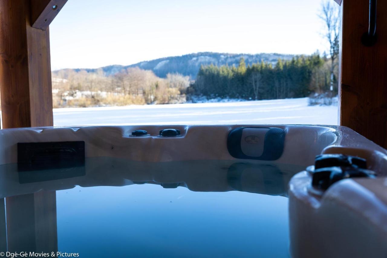 Les Jardins Du Herisson Chalet 2 Bonlieu Zewnętrze zdjęcie